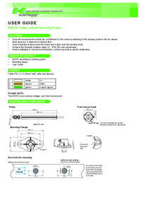 Thumbnail of document Manual - EE576 Air Velocity Transmitter